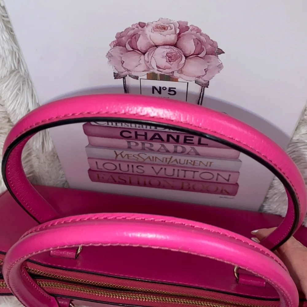 kate spade Hot Pink Leather Shoulder Bag